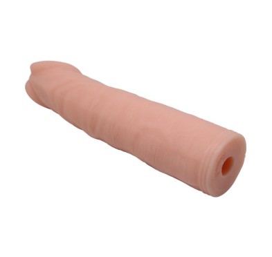 Strap-on elastyczne dildo realistyczny penis 19 cm